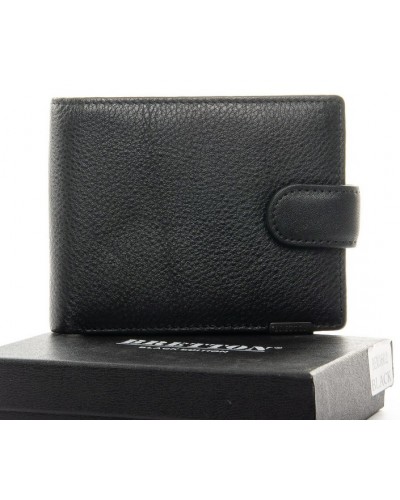 Чоловічий шкіряний гаманець BRETTON M3602 black