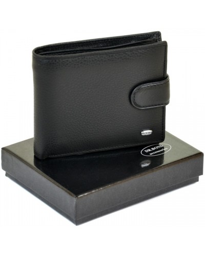 Чоловічий шкіряний гаманець Dr. Bond M18055-1 black