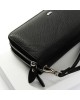 Жіночий шкіряний гаманець на дві блискавки Dr. Bond W39-3 Black
