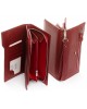 Жіночий шкіряний гаманець Dr. Bond WMB-2M date-red