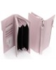 Жіночий шкіряний гаманець Dr. Bond WMB-2M pink