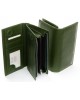 Жіночий шкіряний гаманець Dr. Bond WMB-3M dark-green