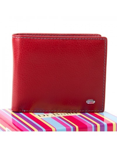 Жіночий шкіряний гаманець Dr. Bond WRS-6 Red