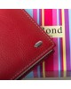 Жіночий шкіряний гаманець Dr. Bond WRS-6 Red