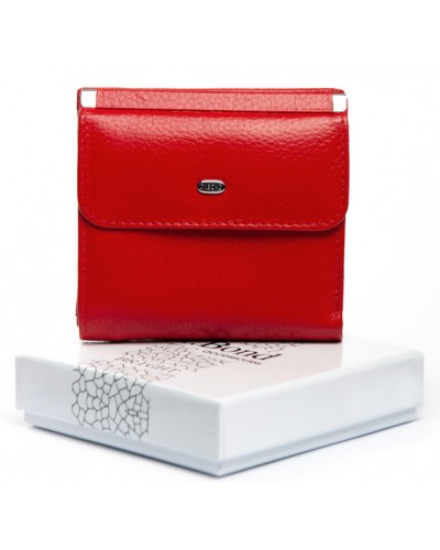 Жіночий шкіряний гаманець Dr.Bond WS-33 червоний