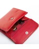 Жіночий шкіряний гаманець Dr.Bond WS-33 червоний