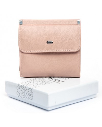 Жіночий шкіряний гаманець Dr.Bond WS-33 pink