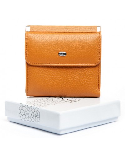 Жіночий шкіряний гаманець Dr.Bond WS-33 жовтий