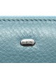 Жіночий шкіряний гаманець візитниця Dr. Bond WS-8 light-blue