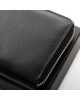 Чоловічий шкіряний гаманець на блискавці Dr. Bond MS-11 black