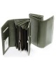 Жіночий шкіряний гаманець Dr. Bond W1-V dark-green