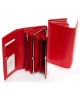 Жіночий шкіряний гаманець Dr. Bond W1-V Red