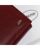 Жіночий шкіряний гаманець Dr. Bond W1-V scarlet