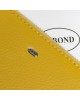 Жіночий шкіряний гаманець на блискавці  Dr. Bond W38 yellow