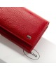 Жіночий шкіряний гаманець з візитницею Dr. Bond W46 red new