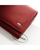 Жіночий шкіряний гаманець з візитницею Dr. Bond W46 dark-red