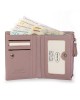 Жіночий шкіряний гаманець Dr.Bond WN-23-10 pink-purple