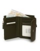 Жіночий шкіряний гаманець Dr.Bond WN-23-12 зелений