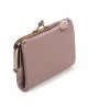 Жіночий шкіряний гаманець Dr.Bond WN-23-13 pink-purple