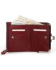 Жіночий шкіряний гаманець Dr.Bond WN-23-13 бордовий
