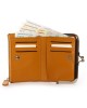 Жіночий шкіряний гаманець Dr.Bond WN-23-13 жовтий