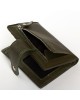 Женский кожаный кошелек Dr.Bond WN-23-15 зеленый