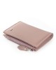 Жіночий шкіряний гаманець Dr.Bond WN-23-8 pink-purple