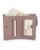 Жіночий шкіряний гаманець Dr.Bond WN-23-8 pink-purple