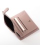 Жіночий шкіряний гаманець Dr.Bond WN-23-8 pink-purple