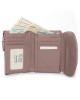 Жіночий шкіряний гаманець Dr.Bond WN-23-9 pink-purple