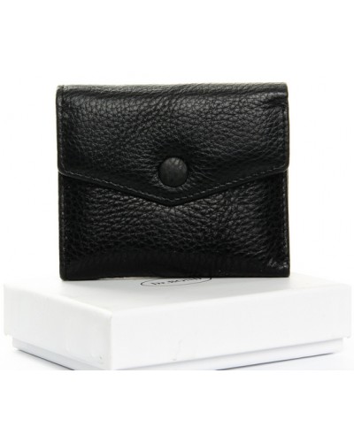 Жіночий шкіряний гаманець Dr.Bond WS-20 black