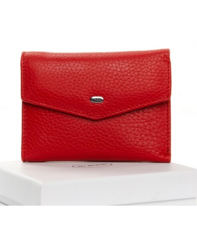 Жіночий шкіряний гаманець Dr.Bond WS-3 RED