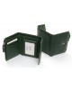 Жіночий шкіряний гаманець Dr.Bond WS-3 dark-green