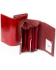 Жіночий шкіряний гаманець SERGIO TORRETTI W1-V red