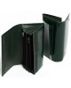 Жіночий шкіряний гаманець на магнітах SERGIO TORRETTI W501-2 dark-green