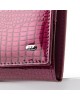  Жіночий шкіряний гаманець SERGIO TORRETTI W501 purple-red