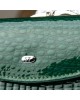 Жіночий шкіряний гаманець SERGIO TORRETTI WS-11 dark-green