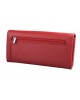 Жіночий шкіряний гаманець на магнітах ST 014 червоний