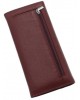 Жіночий шкіряний гаманець на магнітах ST 014-A бордовий