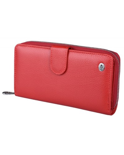 Жіночий шкіряний гаманець ST 026 Red