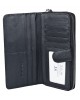 Жіночий шкіряний гаманець ST 026 чорний