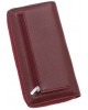 Жіночий шкіряний гаманець ST 026 бордовий