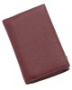 Жіночий шкіряний гаманець на магніті ST 031-A бордовий