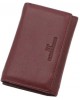 Жіночий шкіряний гаманець на магніті ST 031-A бордовий