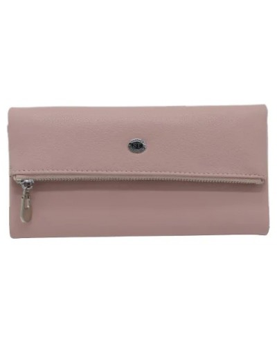 Жіночий шкіряний гаманець ST 269 рожевий