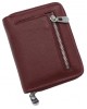 Жіночий шкіряний гаманець на блискавці ST 330-А бордовий