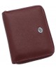 Жіночий шкіряний гаманець на блискавці ST 330 бордовий