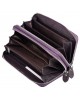 Жіночий шкіряний гаманець на дві блискавки SТ 238-2 Violet