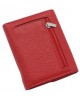 Жіночий шкіряний гаманець на магніті ST 400 червоний