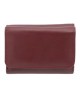 Женский кожаный кошелек ST 403 бордовий